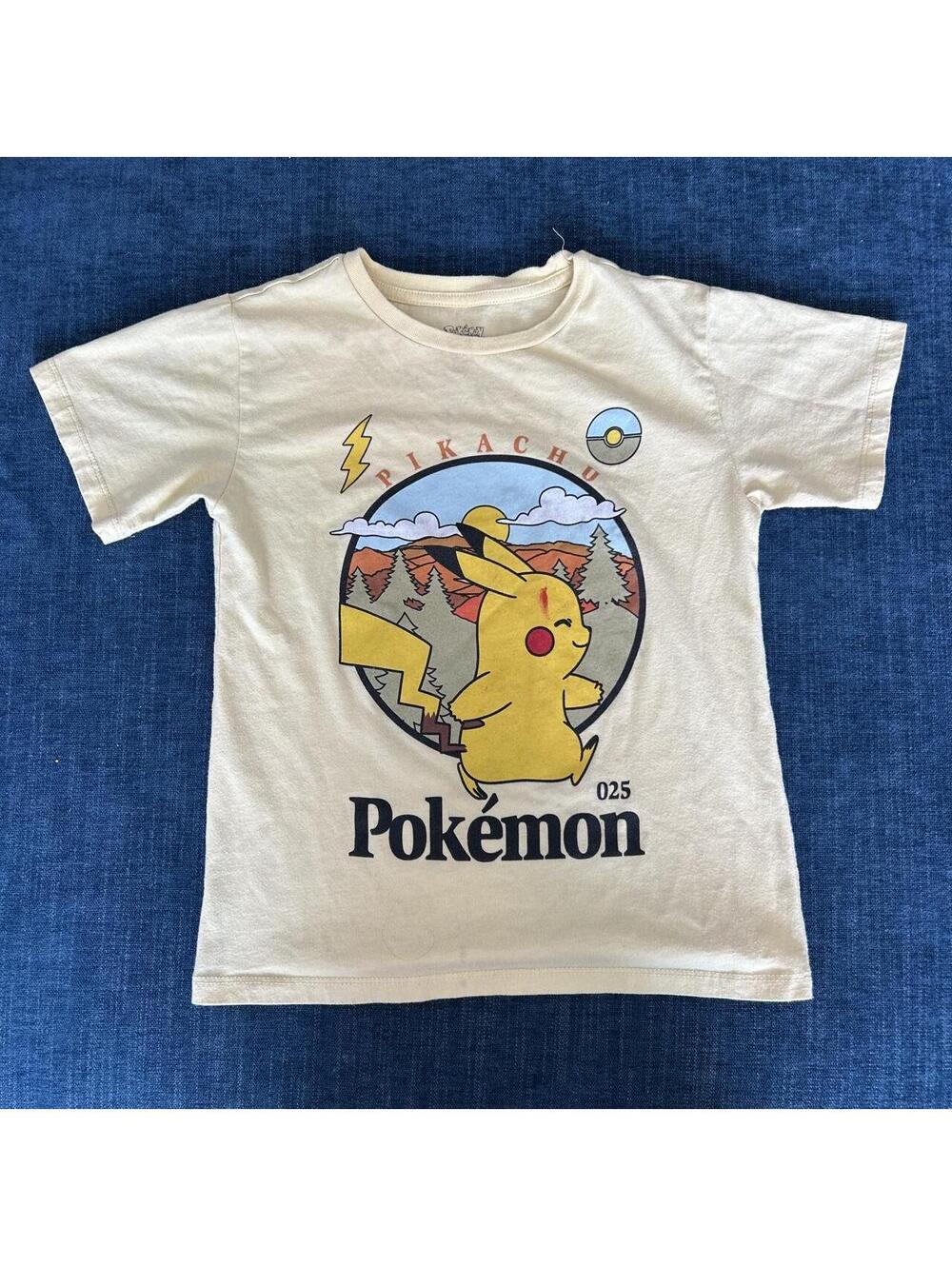 Pokemon Pikachu baby tee with yellow Pikachu graphic #pokemon #babytee